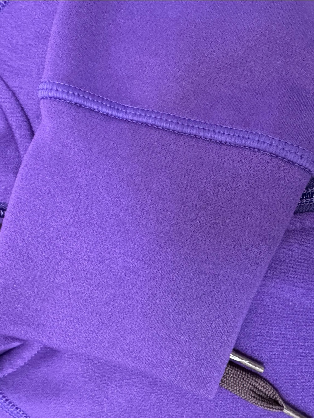 Nike Purple Zip-Up Hoodie with Hood Athletic Comfort Athleisure Cozy Versatile - Picture 7 of 9